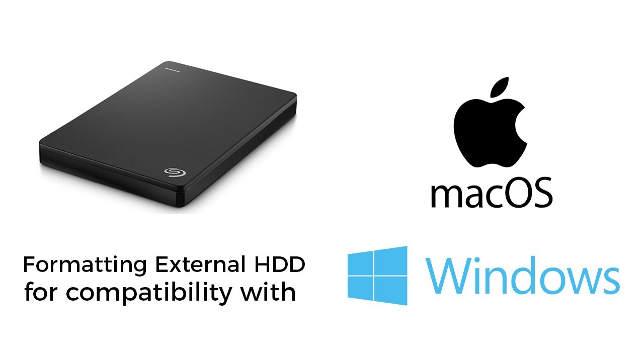external hard drive format for mac